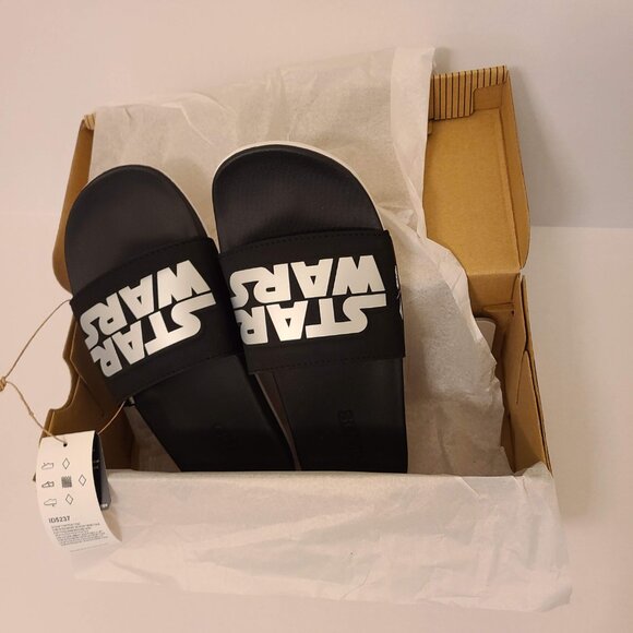 Star Wars Adilette Comfort Slides Kids - 6Y - Picture 9 of 10